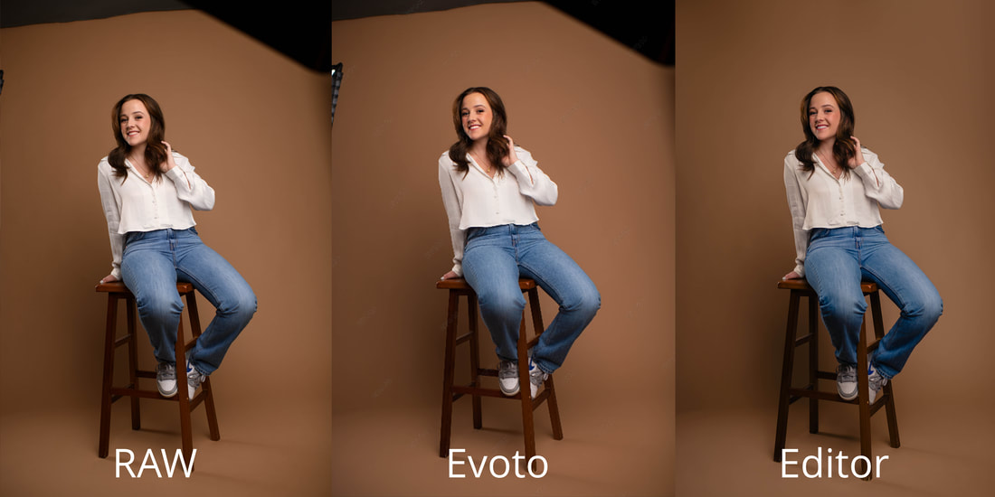 evoto before and after editing sample ai powered editing