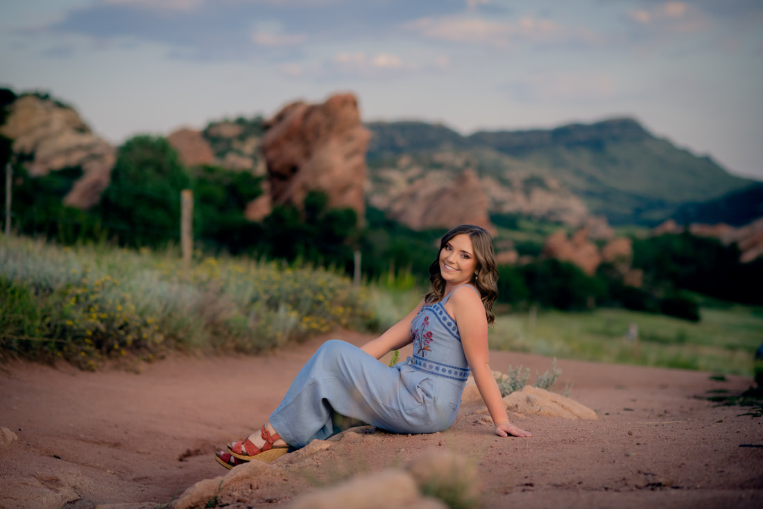 Senior Pictures at Red Rocks